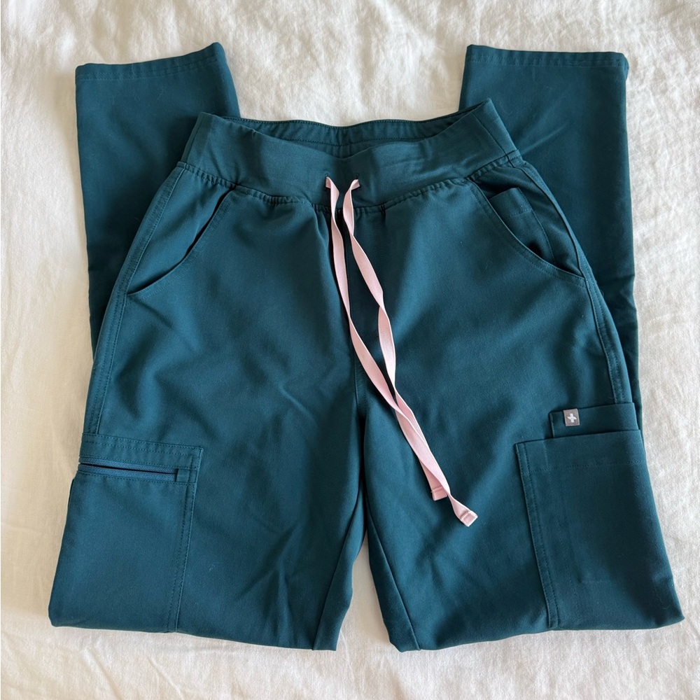Figs High Waisted Yola Skinny Scrub Pants